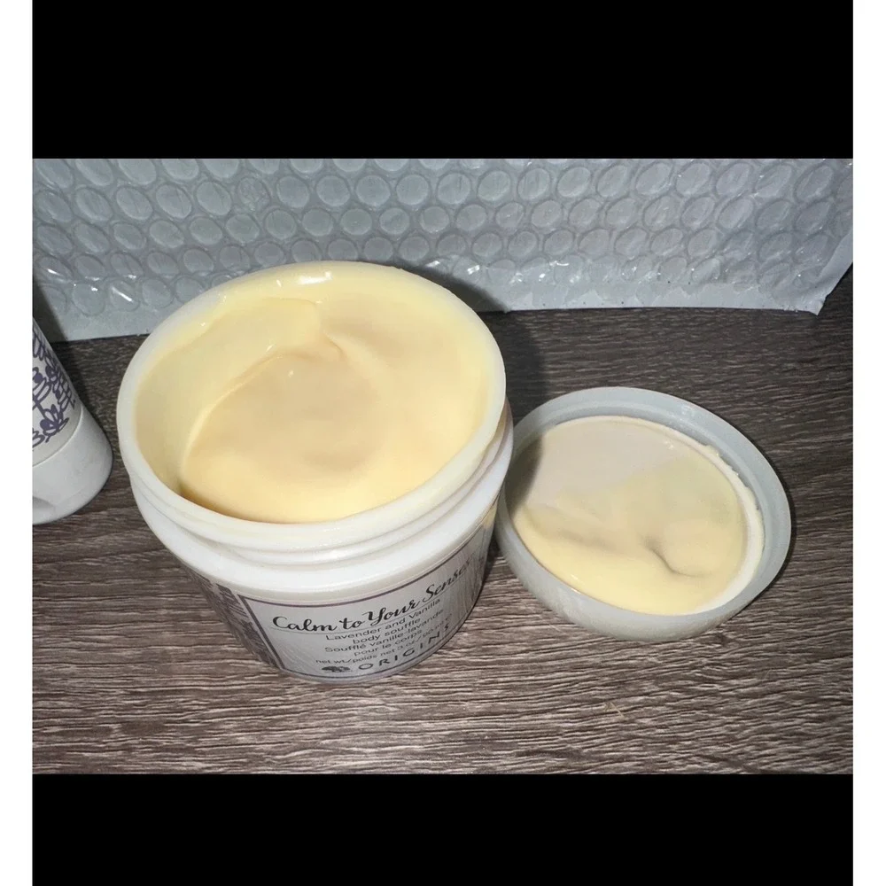 Origins Calm to Your Senses Lavender Vanilla‎ Body Cleanser and Body Souffle
